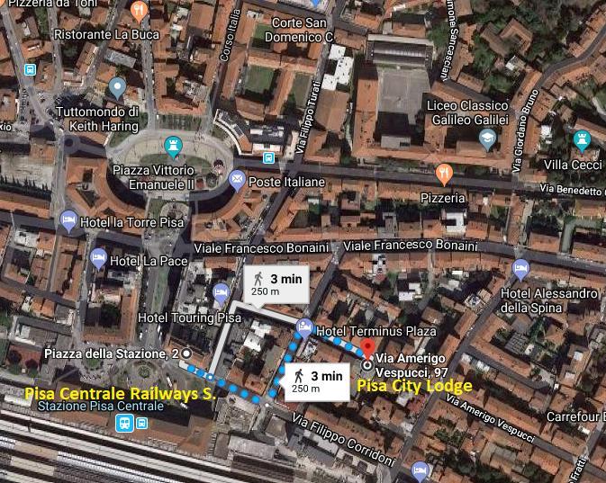 Pisa City Lodge Εξωτερικό φωτογραφία