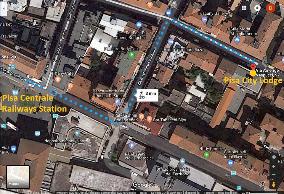 Pisa City Lodge Εξωτερικό φωτογραφία
